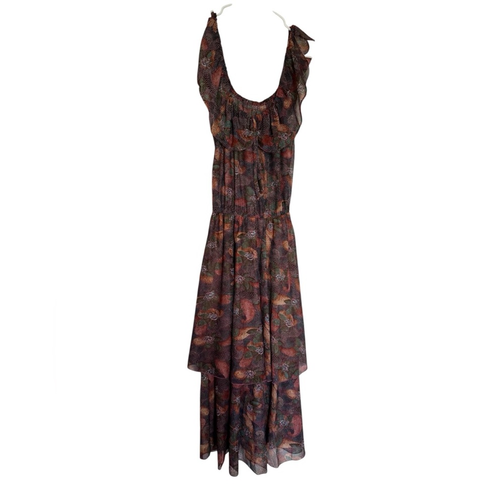 Elegant Floral Maxi Dress